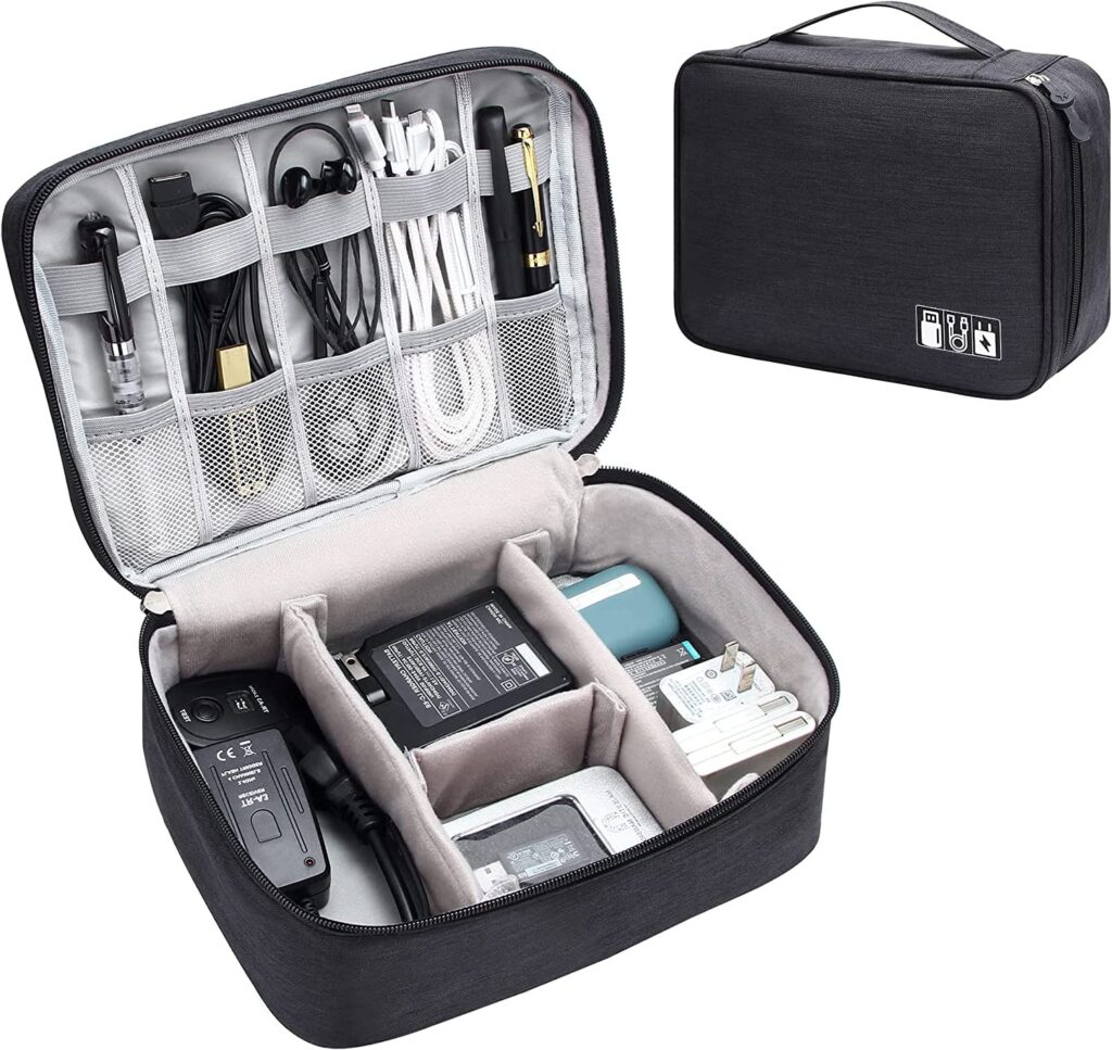 House of Quirk Polyester Electronics Accessories Organizer Bag