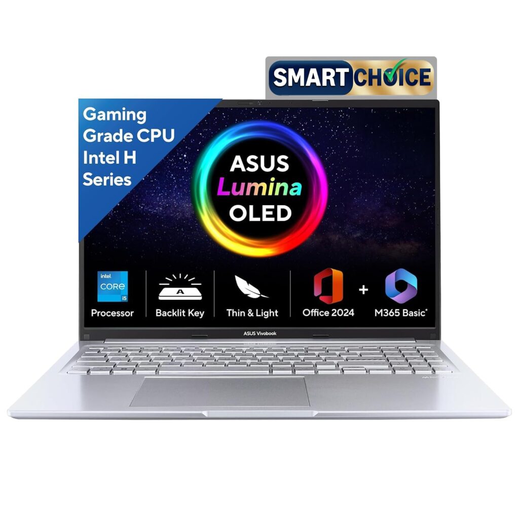ASUS Vivobook 16 OLED (X1605VA-SH1952WS) – Best Display for Long Sessions