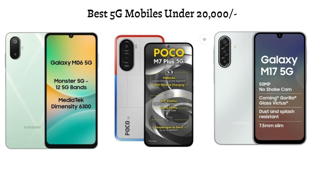 5G best mobile under 20000
