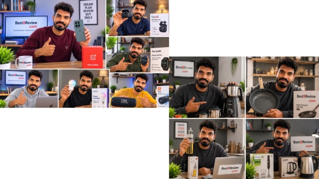 Tech gadgets and kitchen gadgets