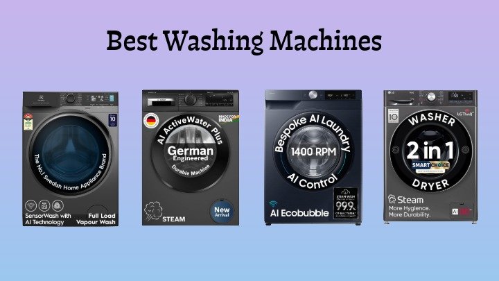 best washing machine for big family